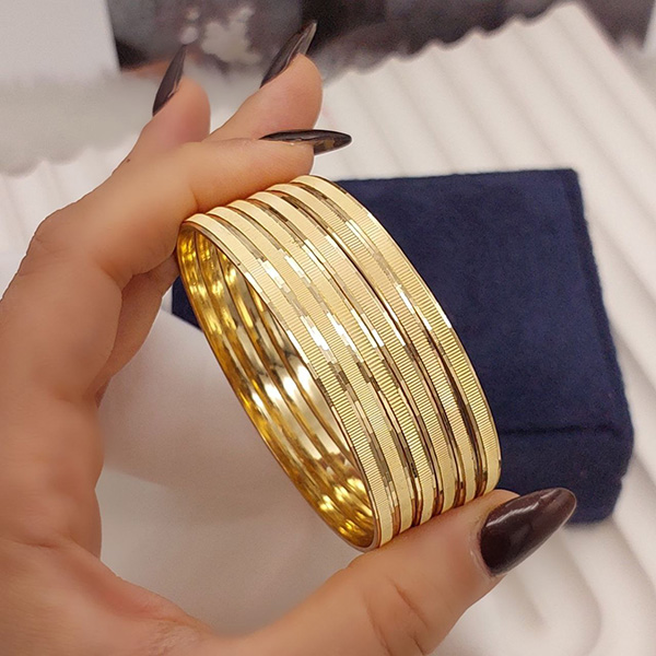 النگو 3 میل طلا‌ روس پک 6 تایی اورجینال