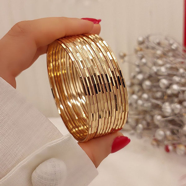 النگو دو میل طلا‌ روس پک 6 تایی اورجینال